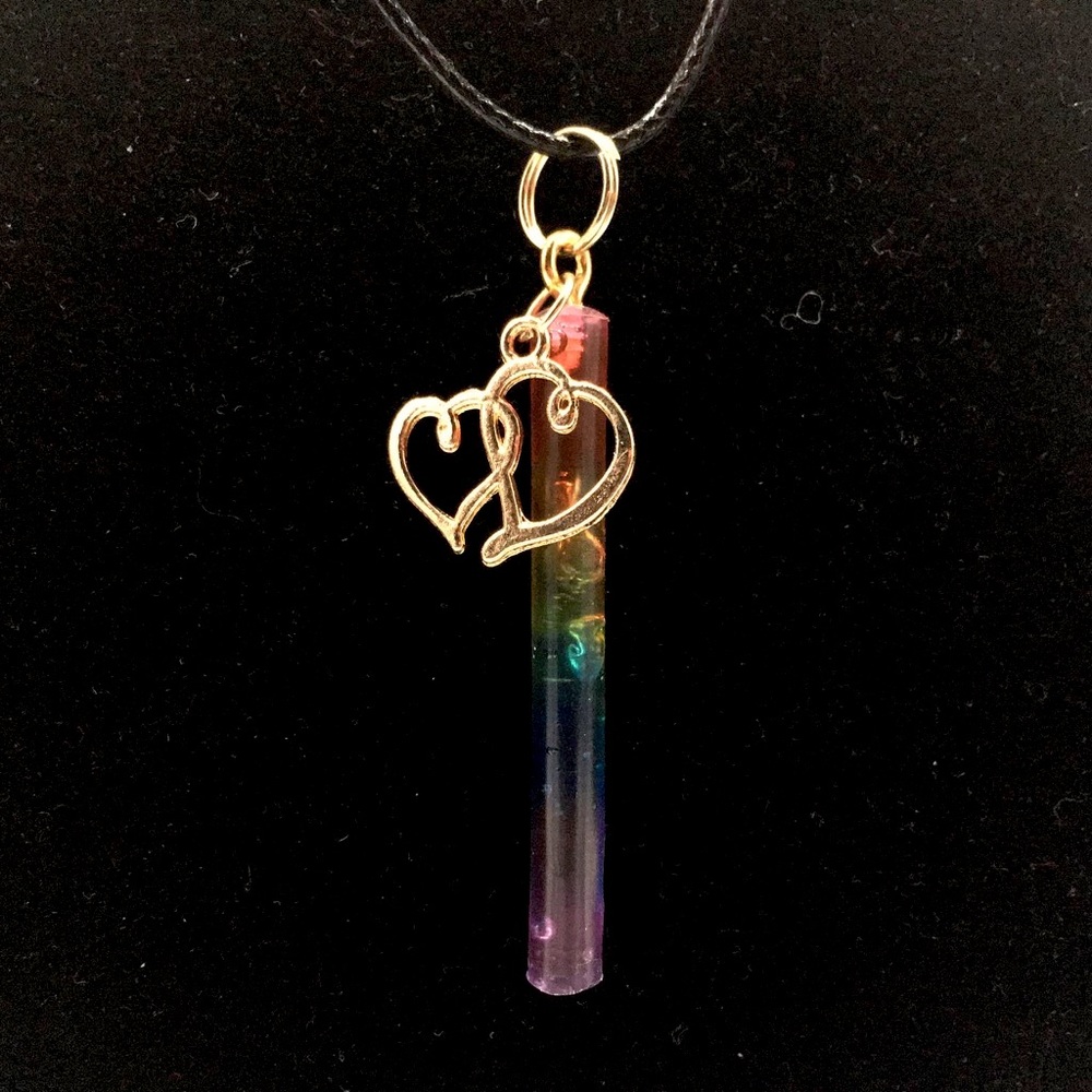 Handmade Rainbow Necklace🌈 - Picture 7 of 10